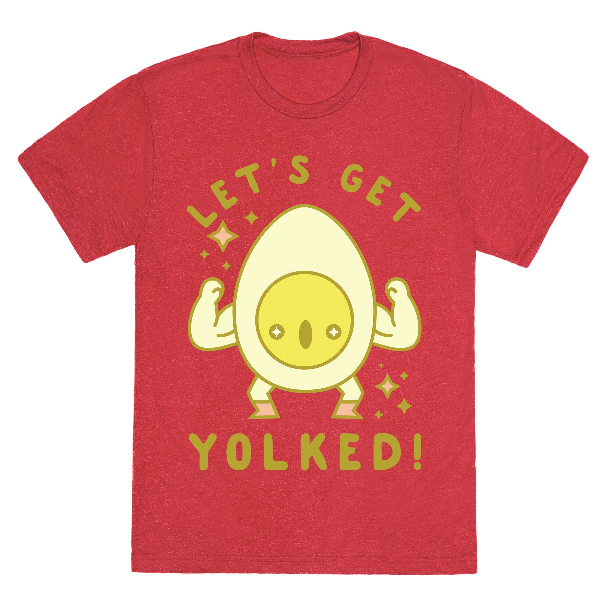 Let's Get Yolked Unisex Triblend Tee